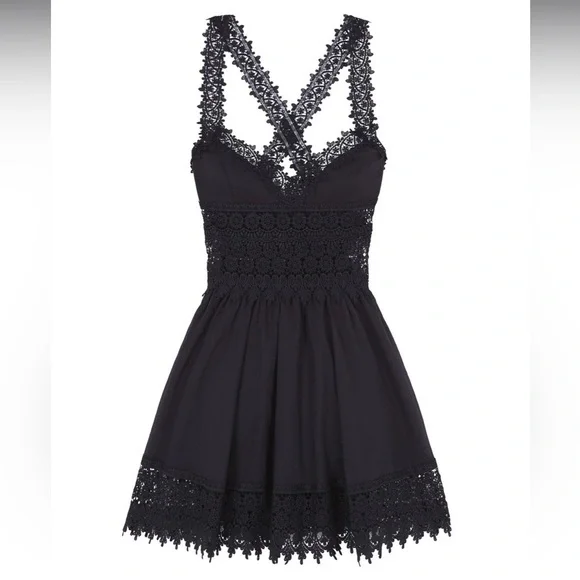 Charo Ruiz Ibiza Black Marilyn short dress - Picture 3 of 3